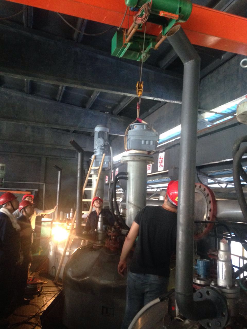 湖南省湘潭市8200L反应釜保养